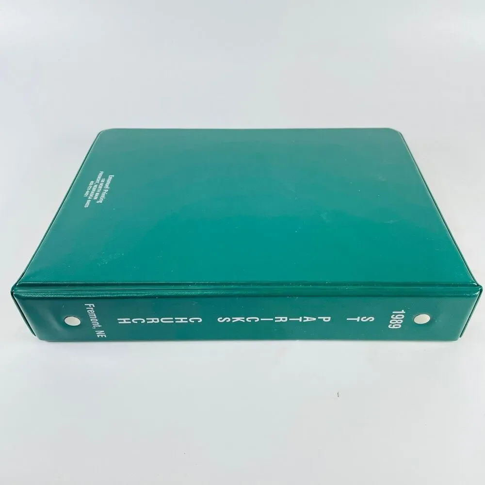 St. Patrick's Catholic Church Cookbook Fremont NE 1989 Ring Binder Cookbook